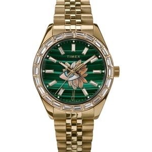 NEVER UNBOXED! Sold Out Jacquie Aiche x Timex Malachite Legacy Watch